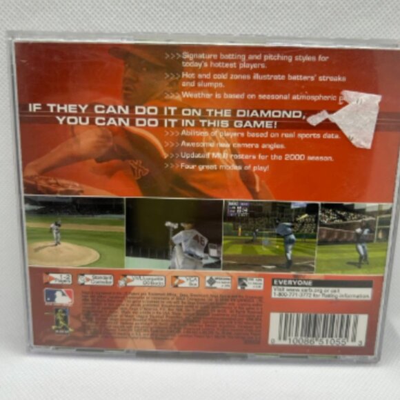 World Series Baseball 2K1 2001 for Sega Dreamcast CIB - Picture 2 of 4